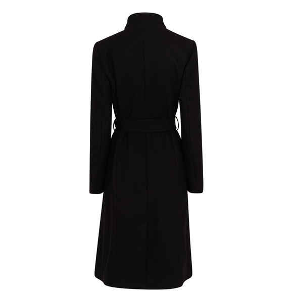 COPY - COPY - Ted Baker black wrap coat in good condition. - Picture 2 of 6
